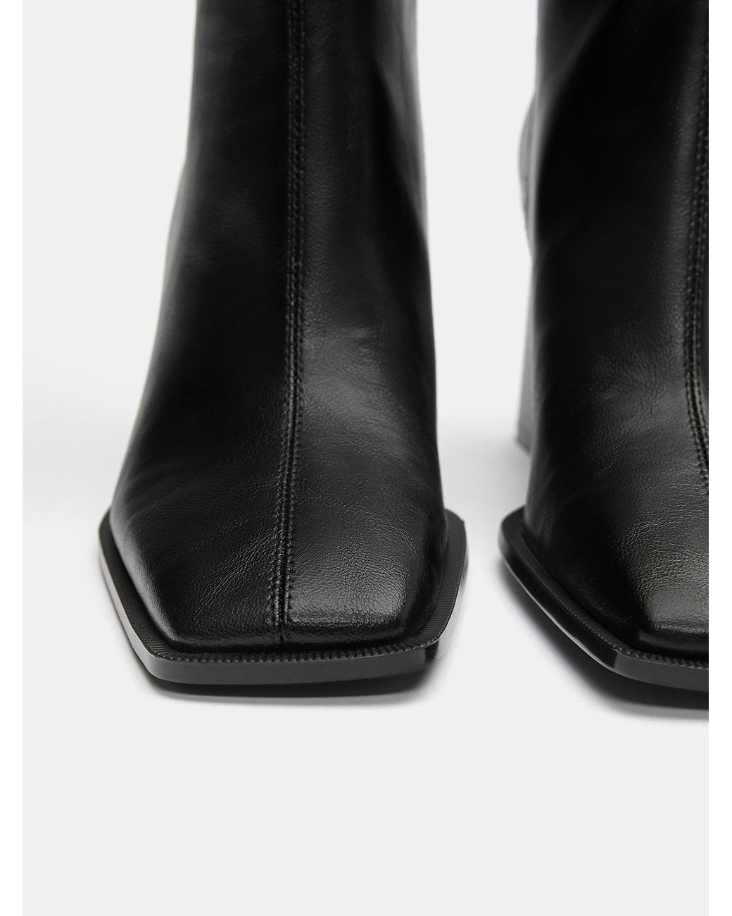 Pull&Bear Black Stiefel