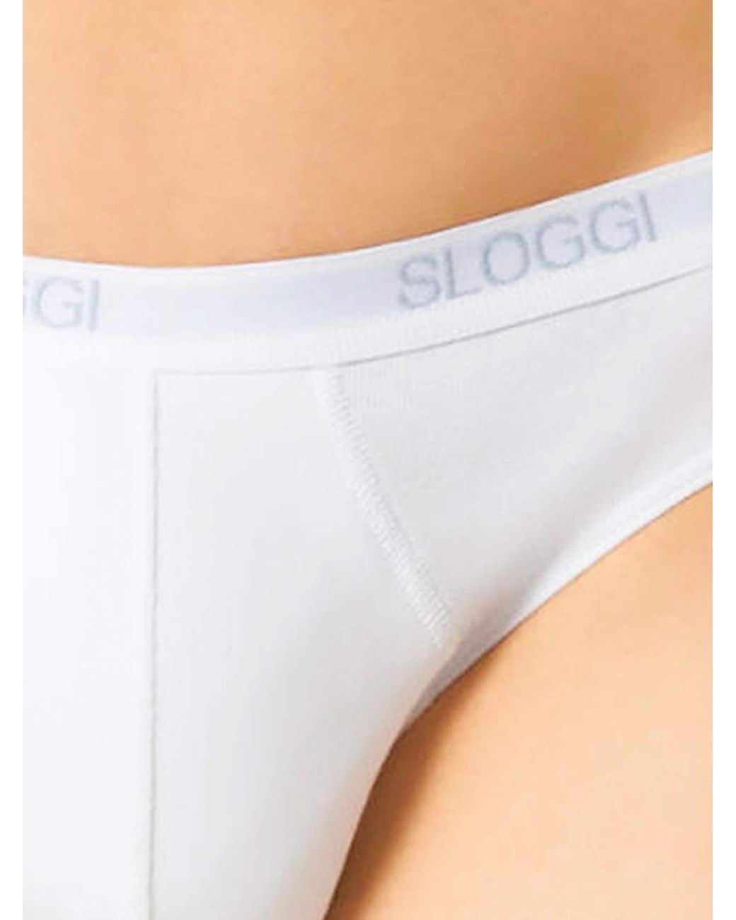 Sloggi Slip Basic in White für Herren