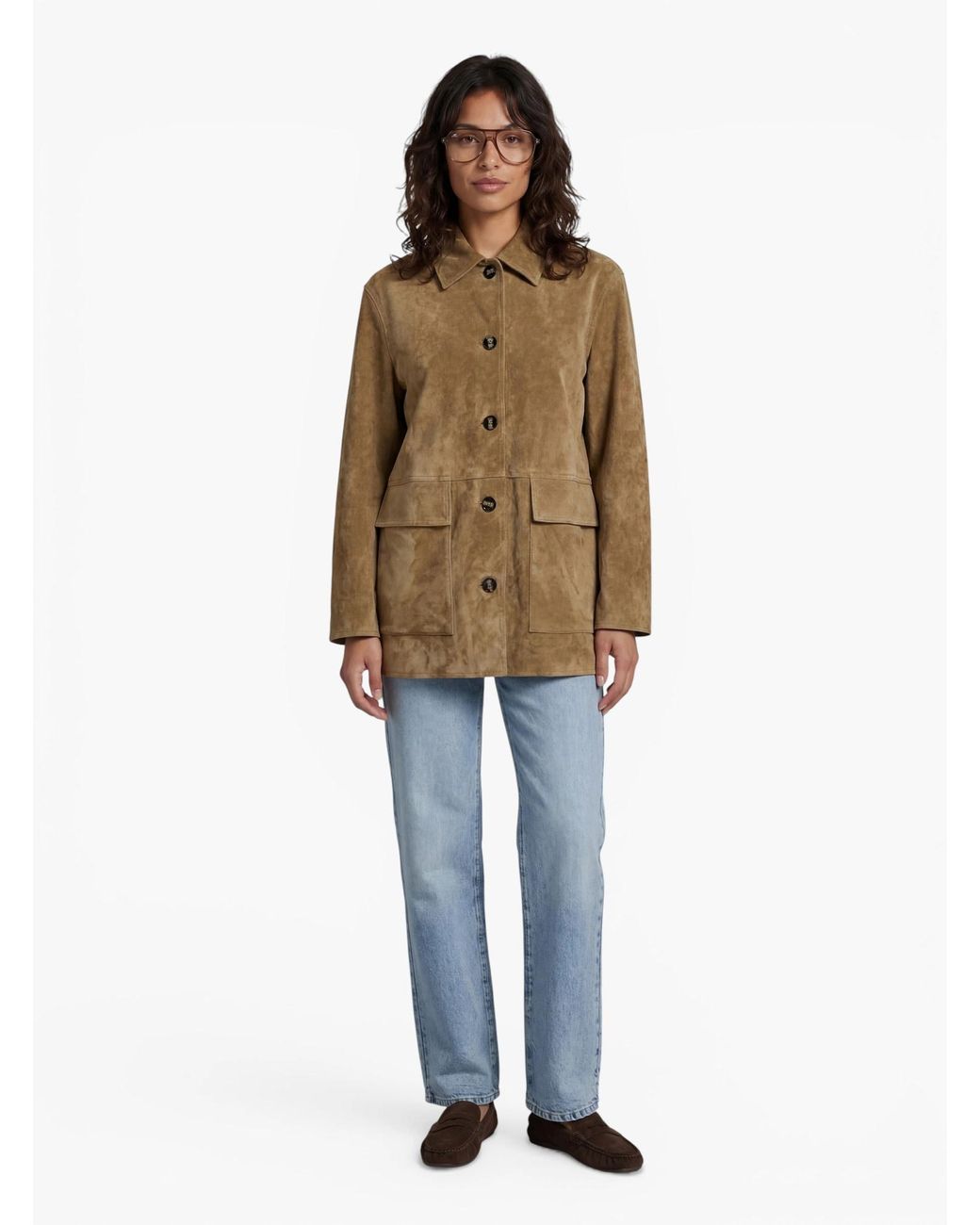 ONLY Brown Jacke