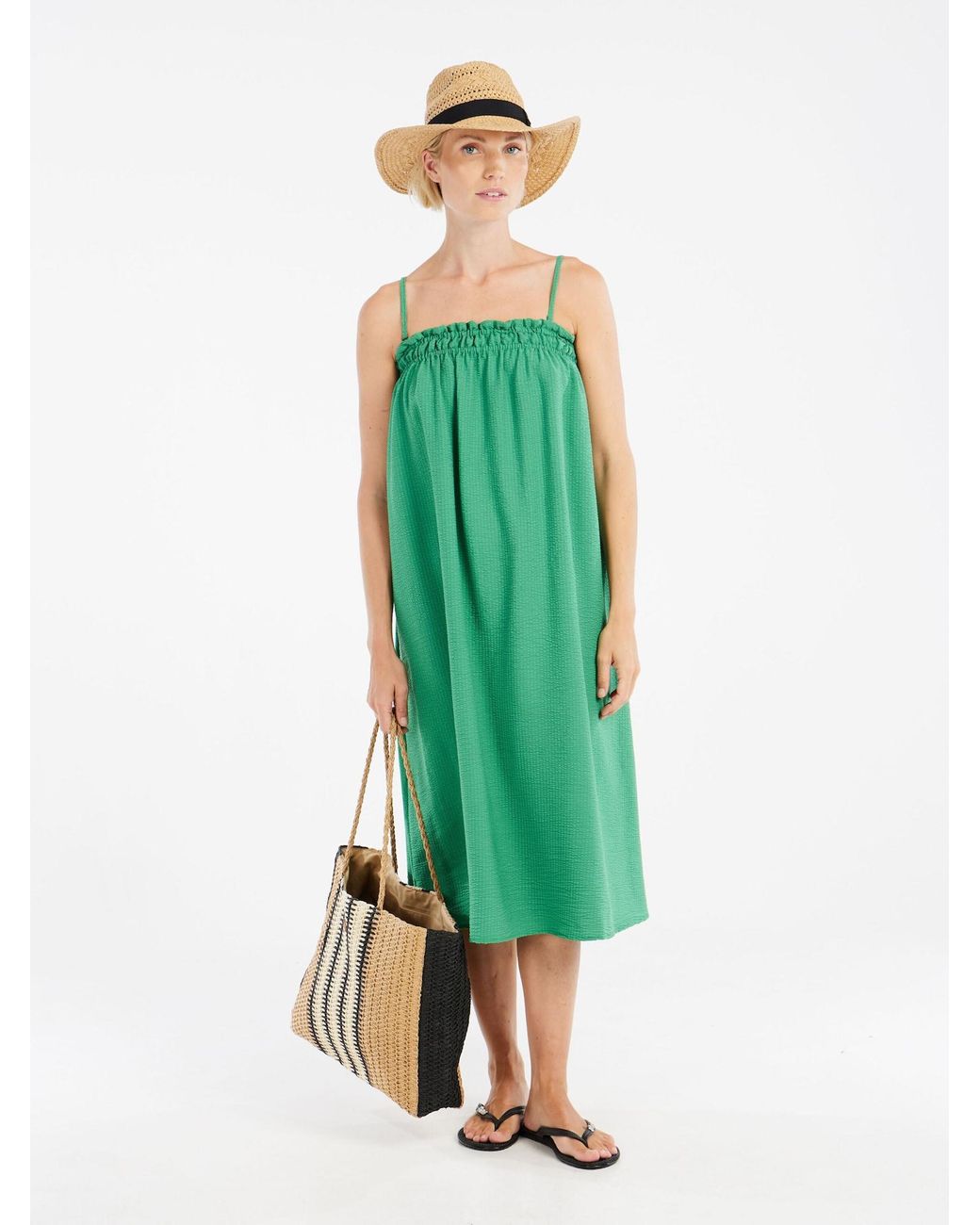 Protest Green Kleid Prtdune