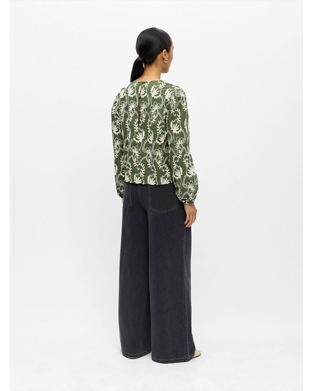 Object Green Bluse Objmya