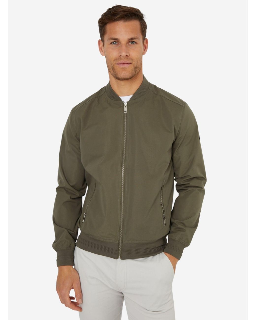Threadbare Jacke Predict in Green für Herren