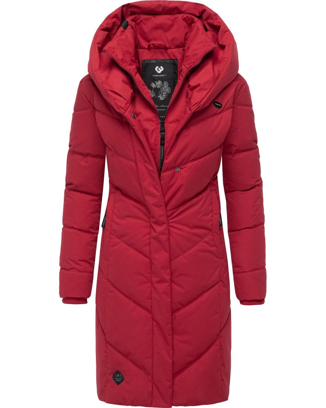 Ragwear Red Mantel Natalka