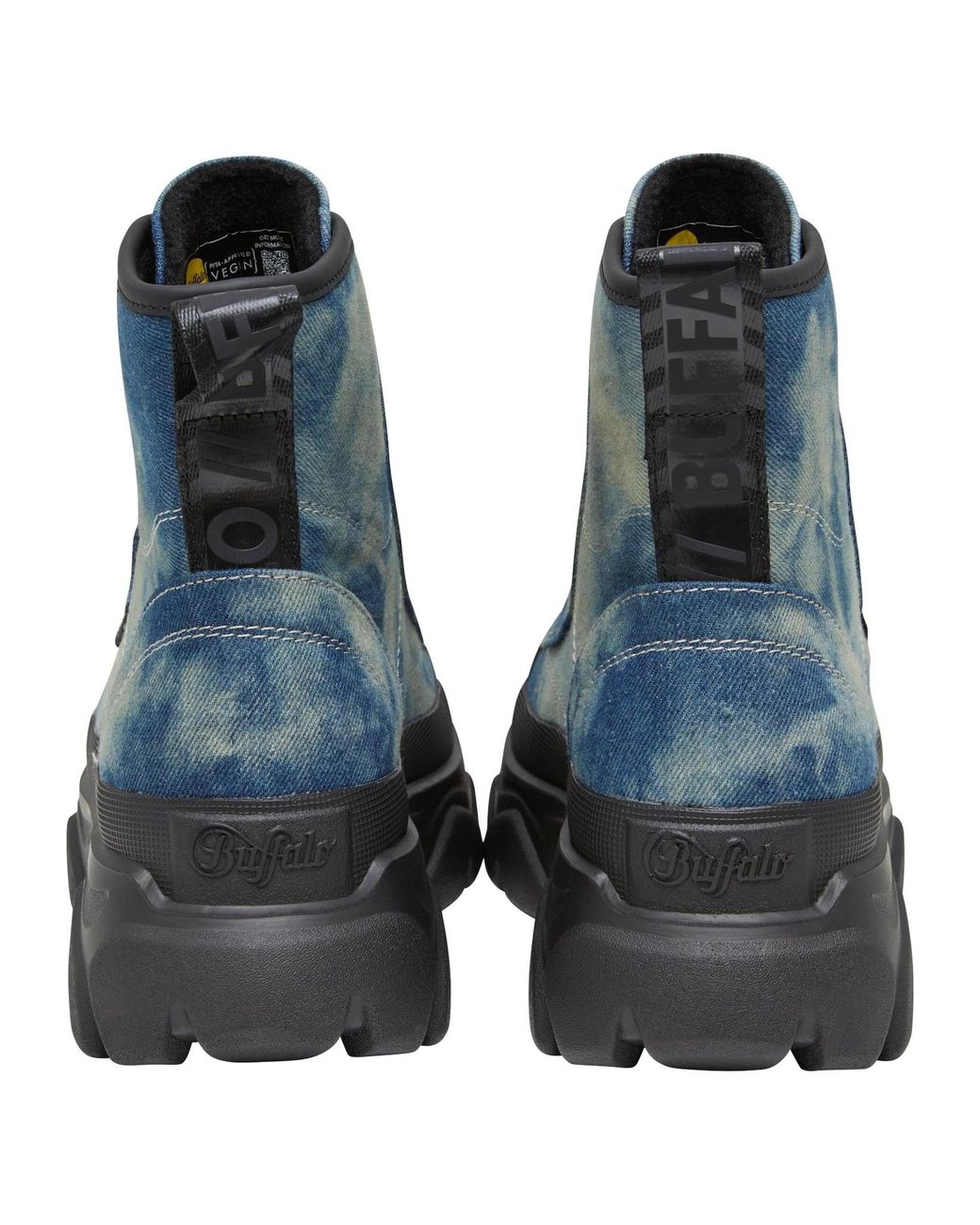 Buffalo Blue Schnürstiefelette Cade
