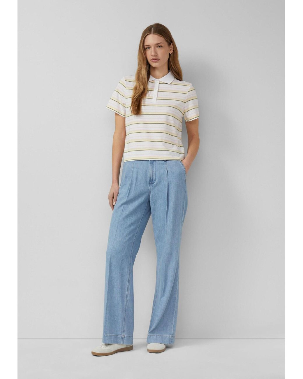 S.oliver White Oliver Poloshirt