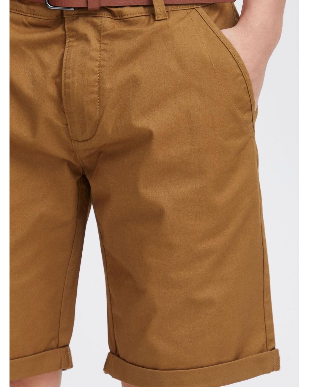Solid Chinoshorts Montijo in Brown für Herren