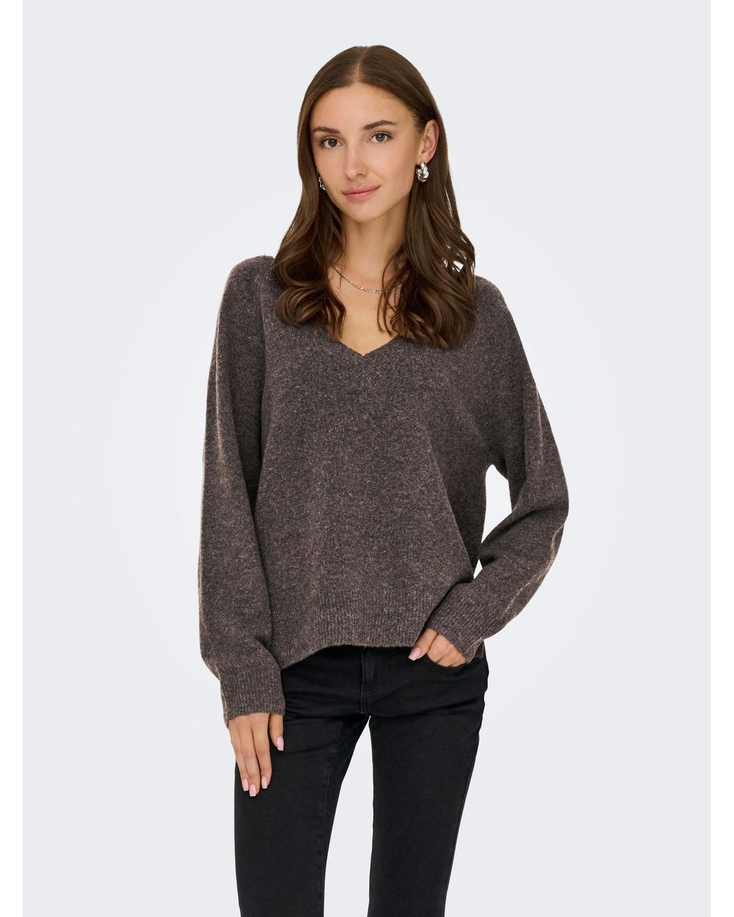 ONLY Gray Pullover Onlrene