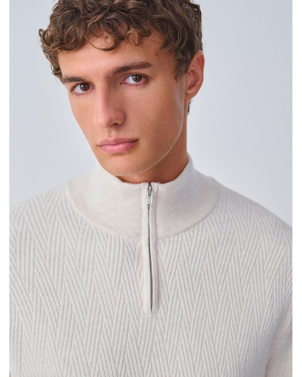 Next Pullover in White für Herren