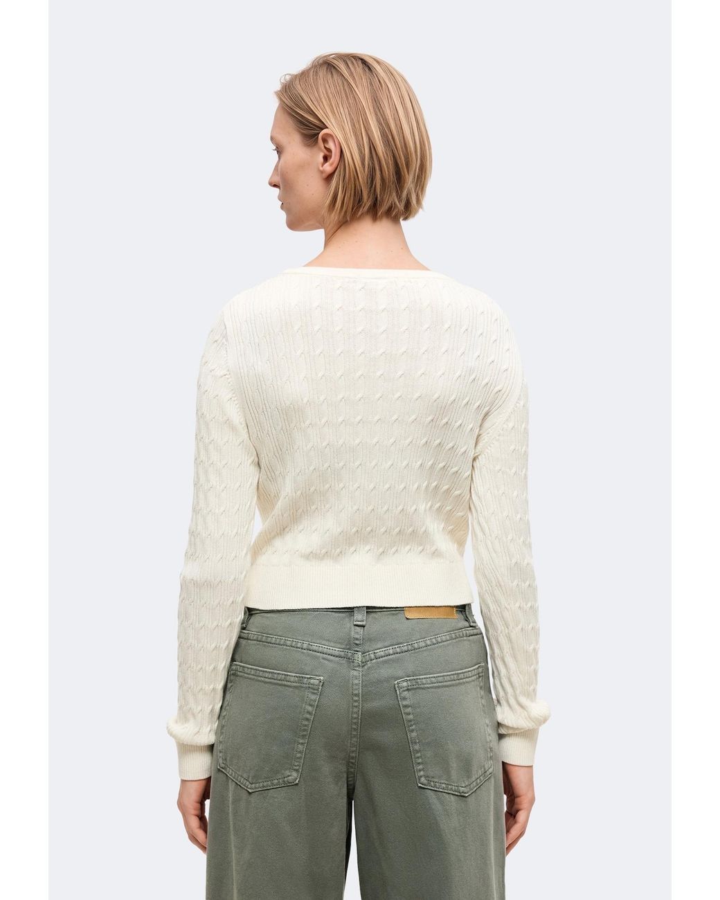 QS White Pullover
