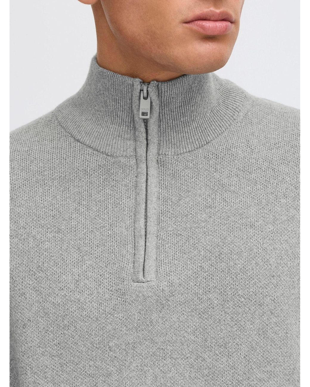 Solid Pullover Sdfinnet in Gray für Herren