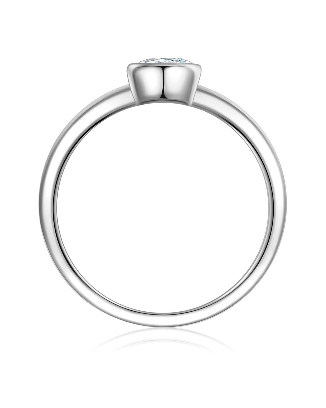 Trilani White Ring