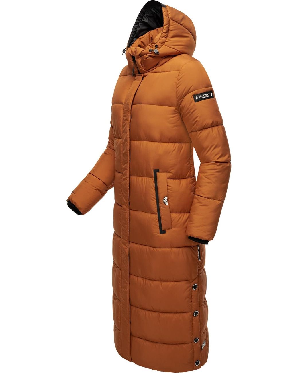 Navahoo Brown Wintermantel Isalie