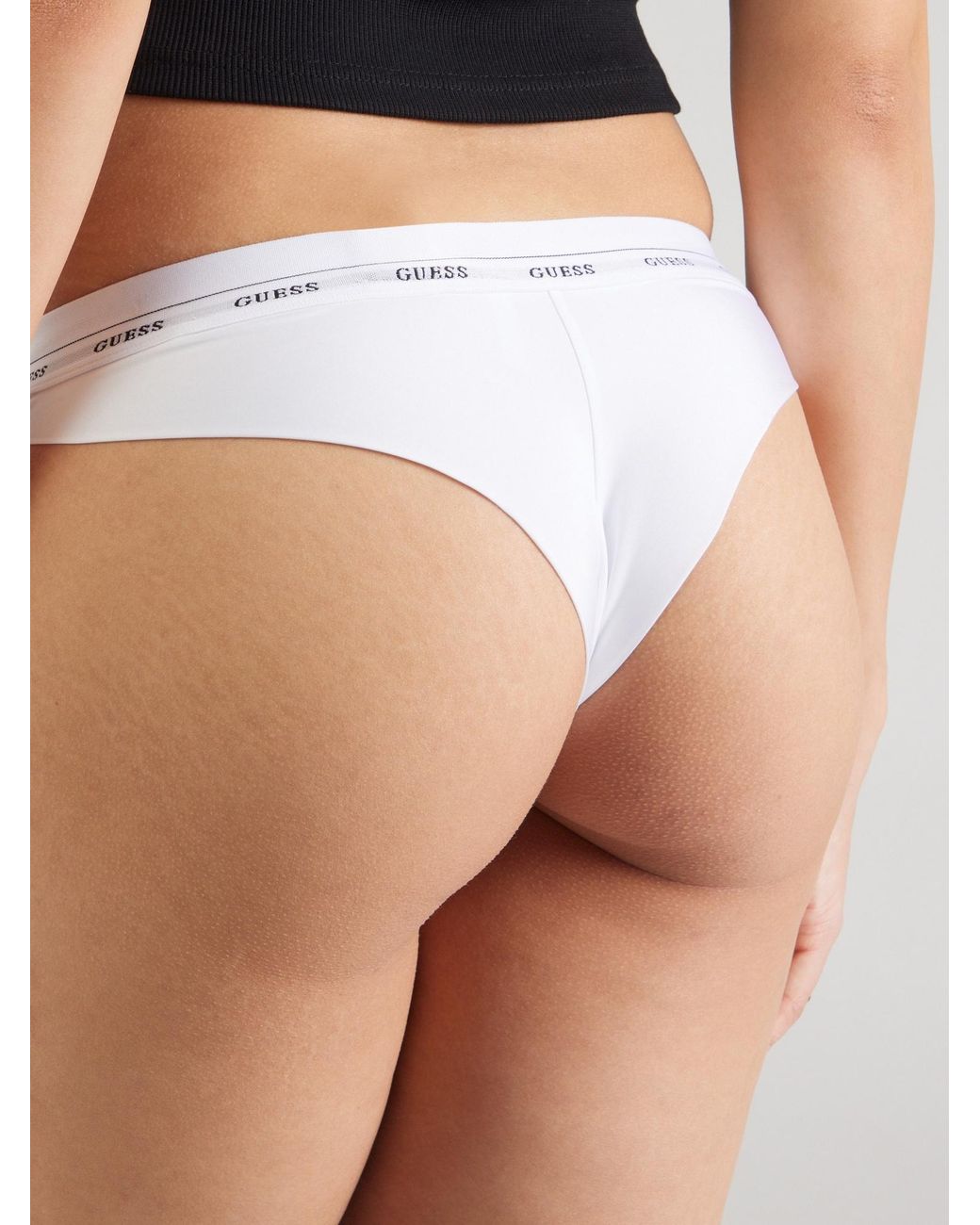 Guess White String Jane