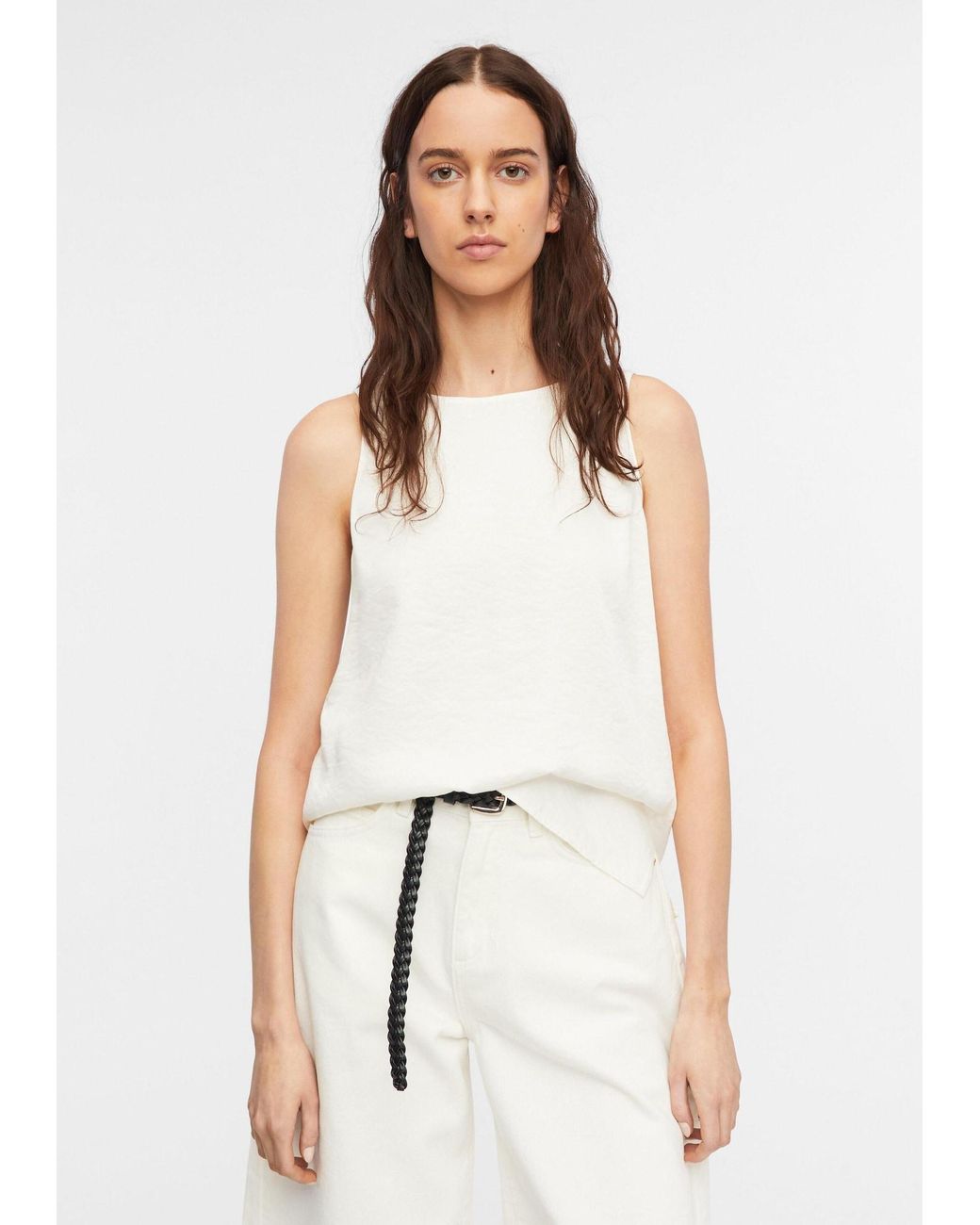Comma, White Bluse
