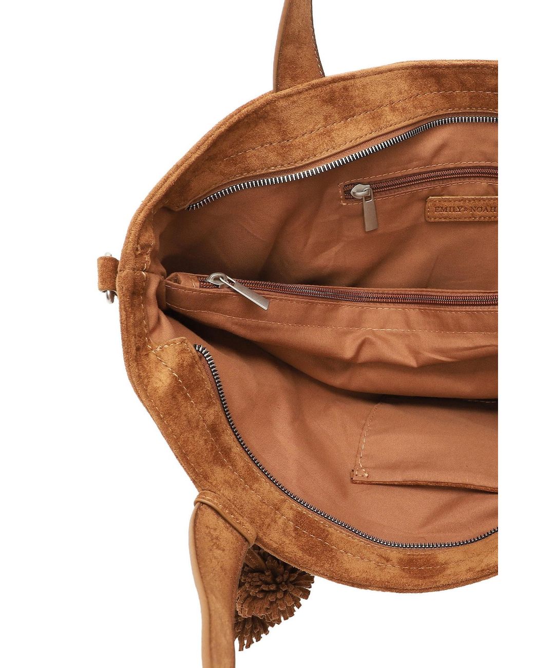 EMILY & NOAH Brown Shopper