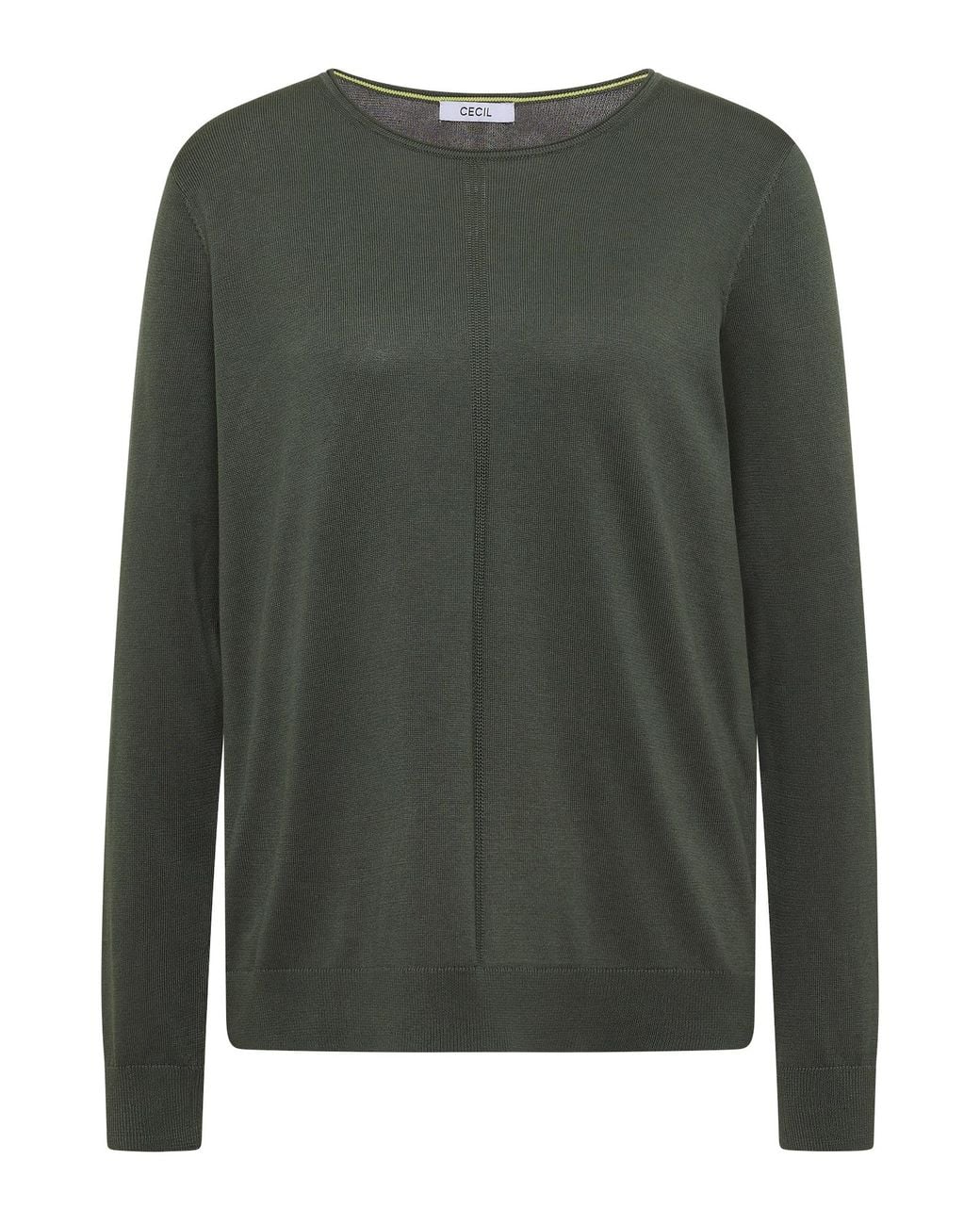 Cecil Green Basic Pullover Mit Rundhals
