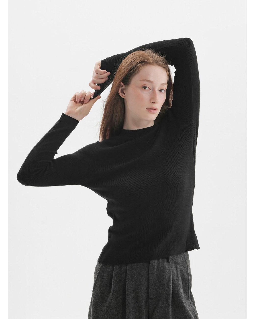 TorWeit Blue Pullover Winter Layer Top