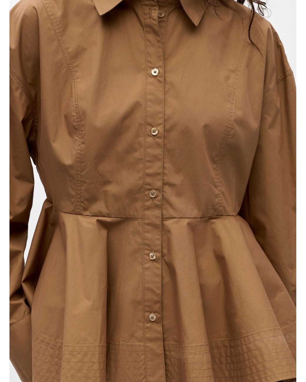 Object Brown Bluse Objkenny