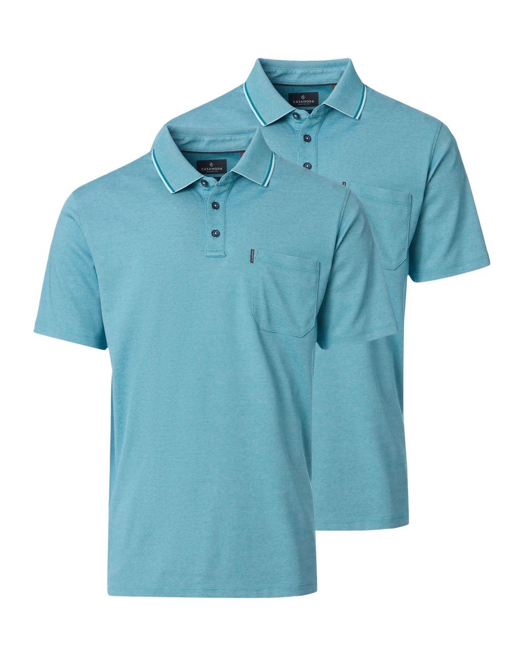 CASA MODA Shirt Basic in Blue für Herren