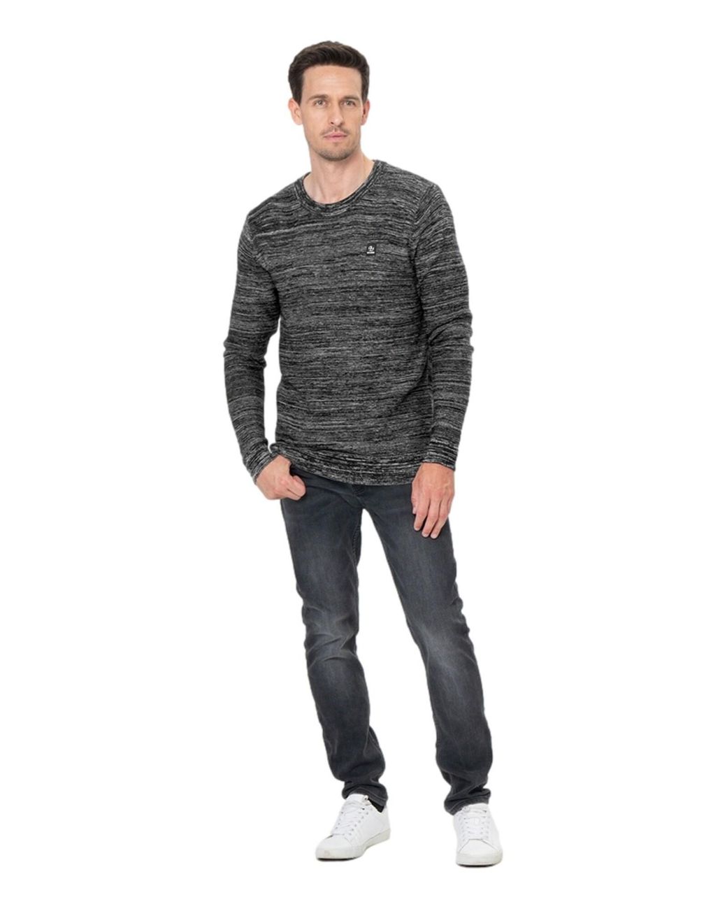 Key Largo Pullover Calgary in Gray für Herren