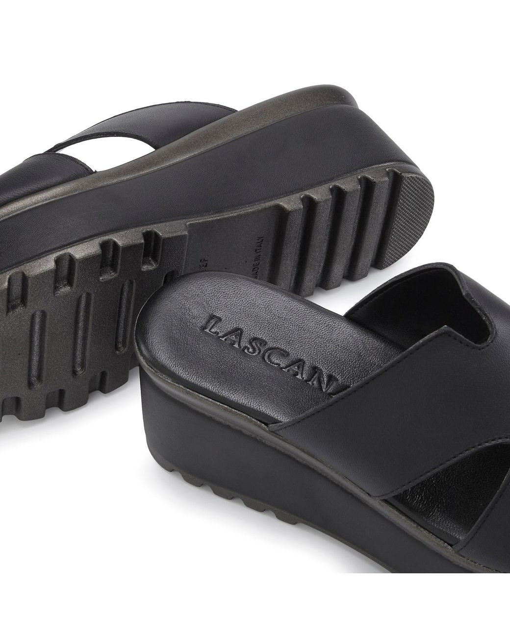 Lascana Black Pantolette