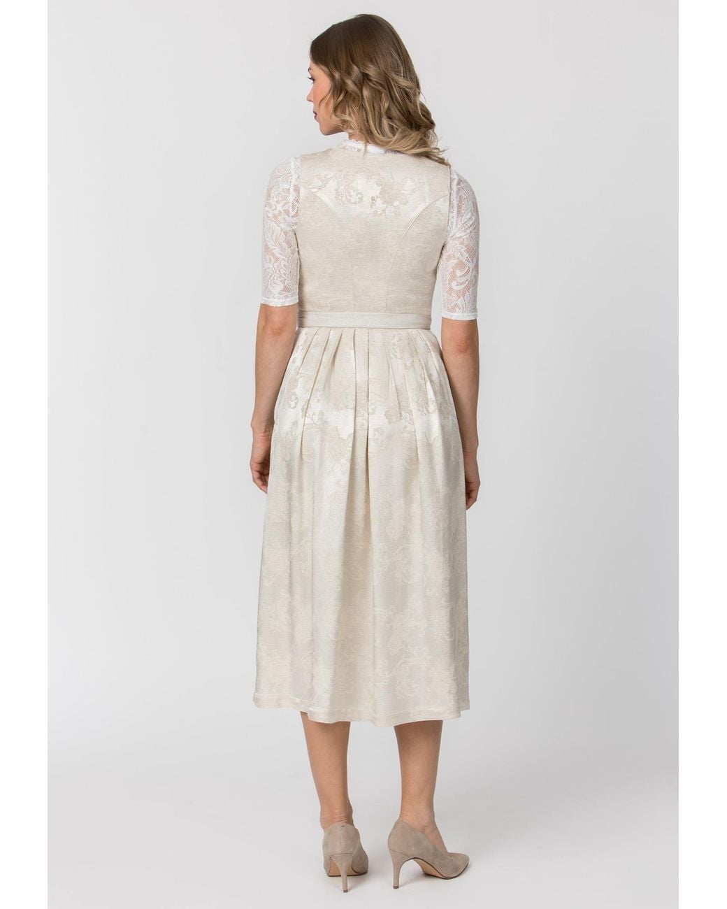Stockerpoint White Dirndl Roserl