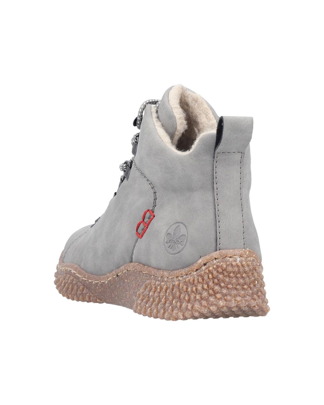 Rieker Gray Schnürstiefelette
