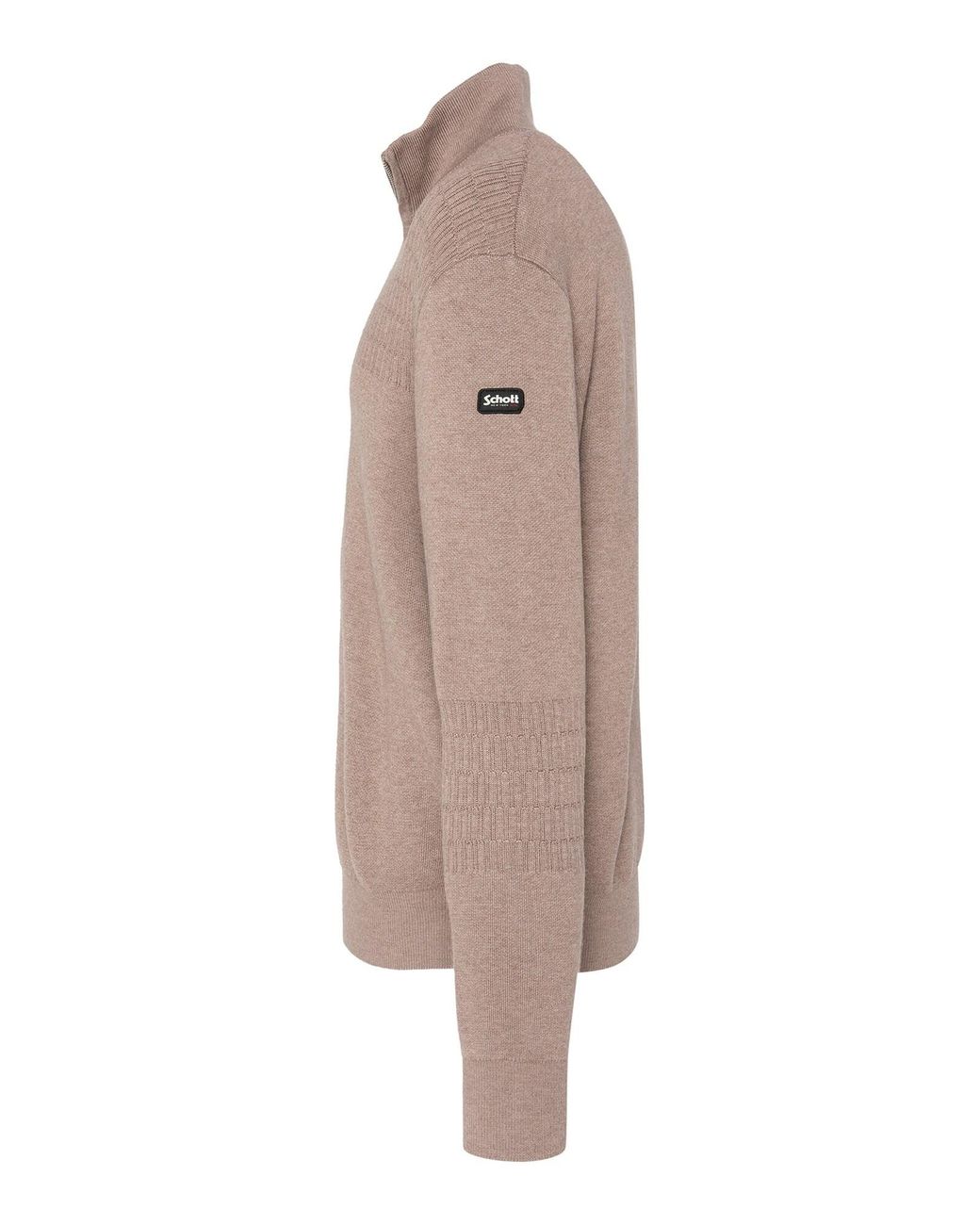 Schott Nyc Pullover in Natural für Herren