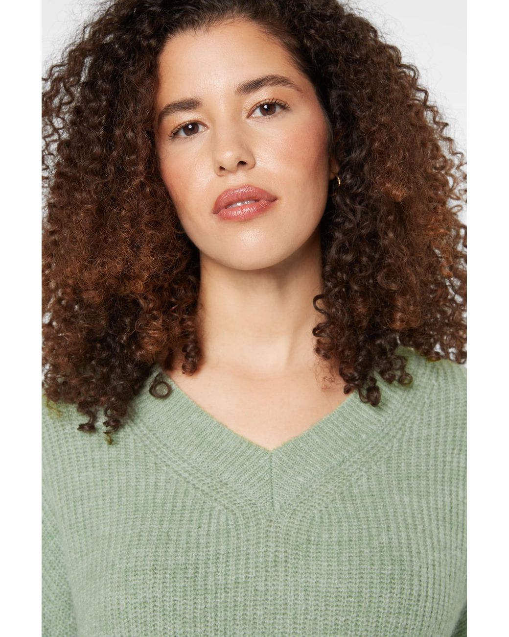 SENSES.THE LABEL Green Pullover
