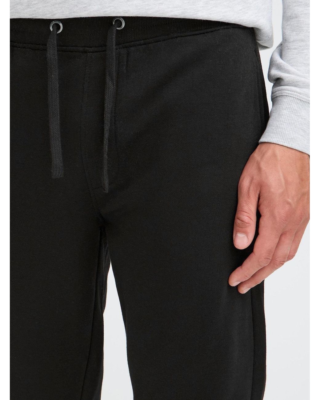 Solid Sweathose Augulus in Black für Herren