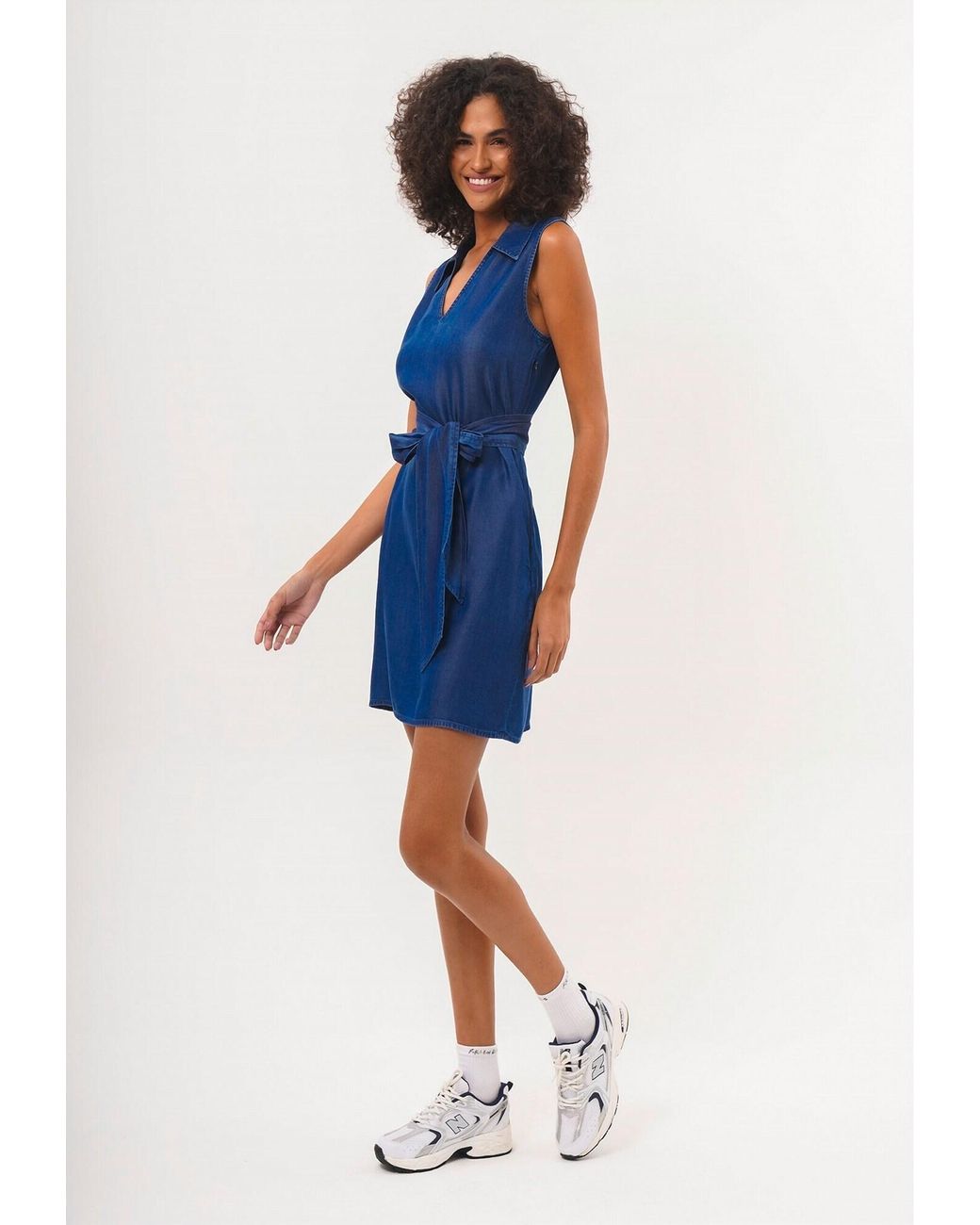 FRESHLIONS Blue Blusenkleid Feelija