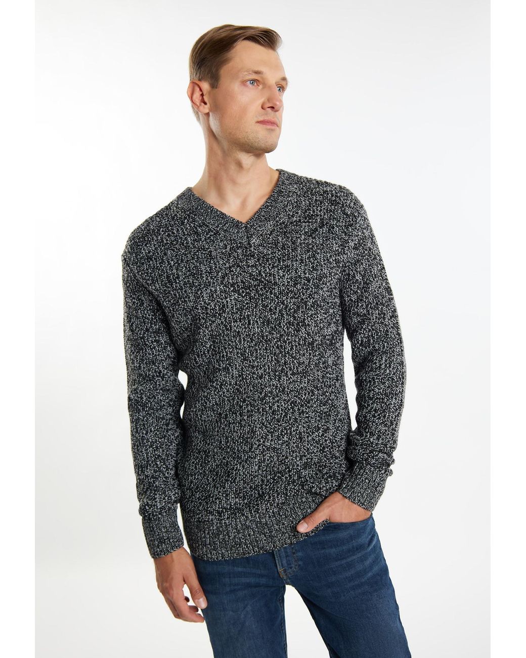 Icebound Pullover Bridgeport in Gray für Herren