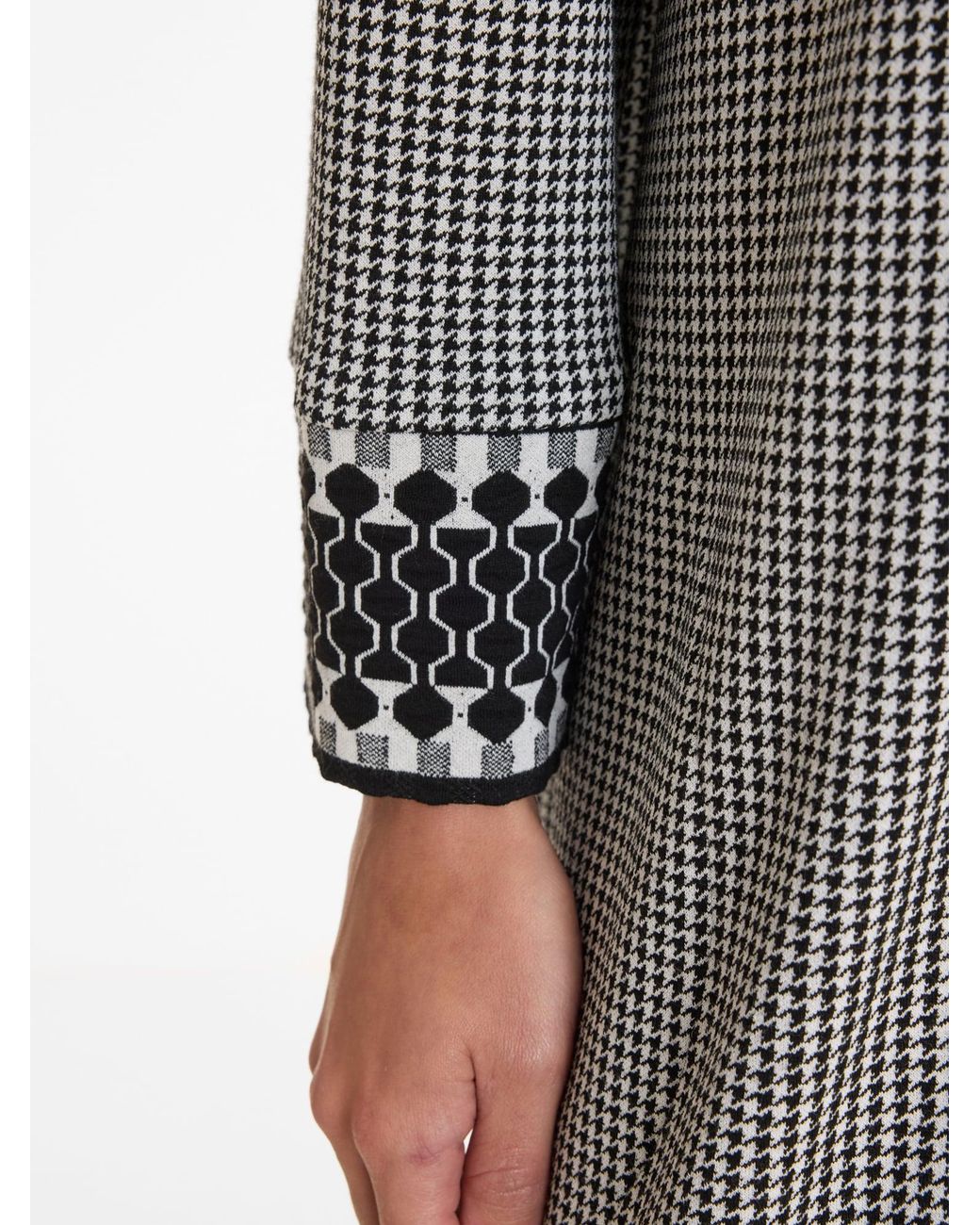 Ana Alcazar Gray Kleid Asina