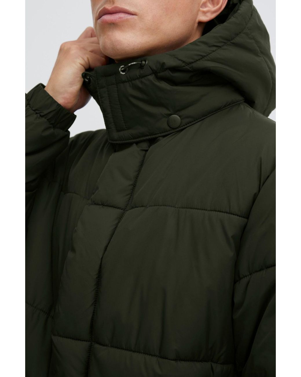 Solid Winterjacke Callen in Green für Herren