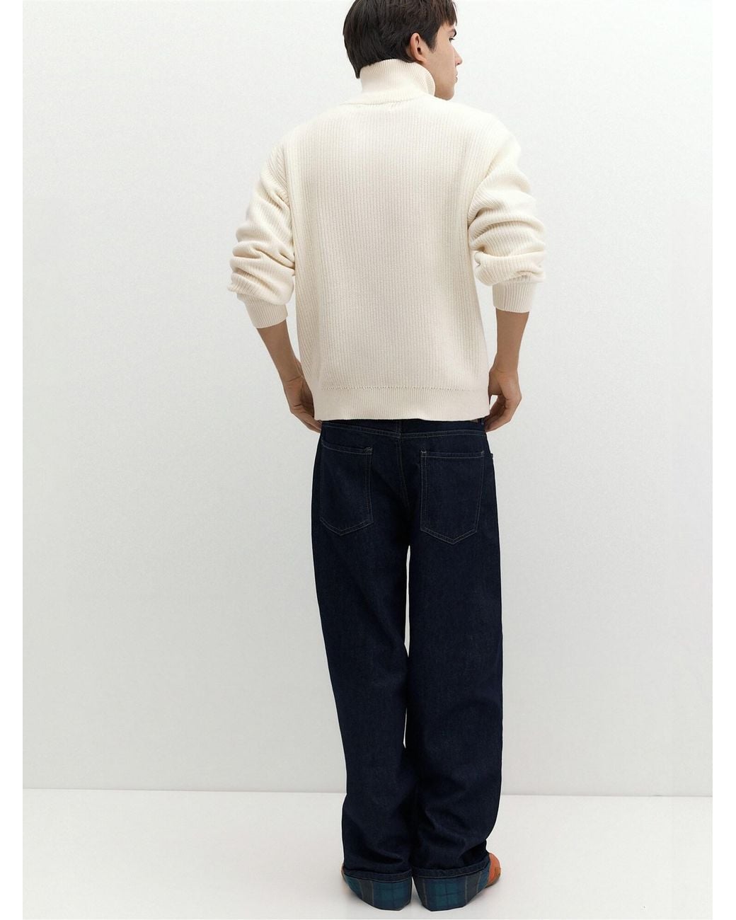 Pull&Bear Pullover in White für Herren