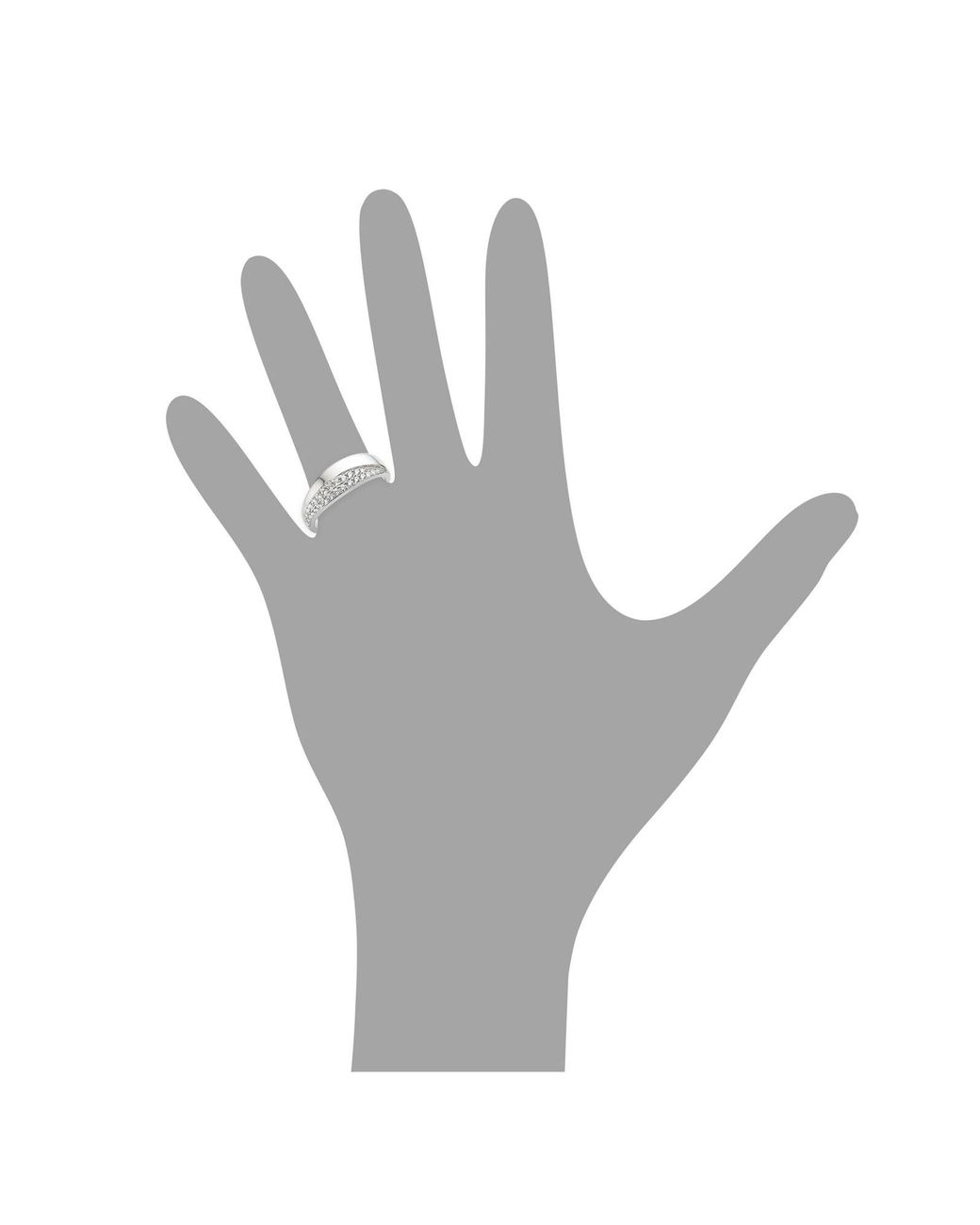 Zeeme White Ring