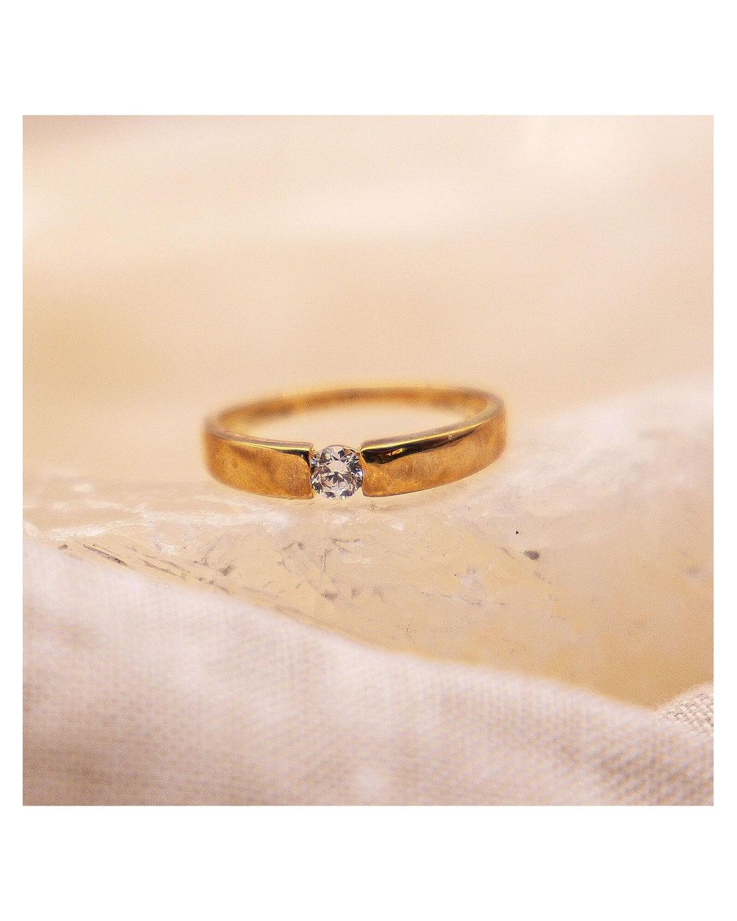 Fascination by Ellen K. Metallic Ring
