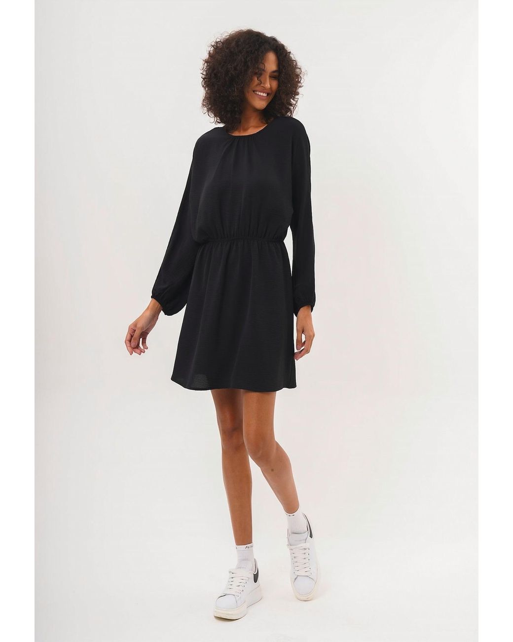FRESHLIONS Black Minikleid Beth