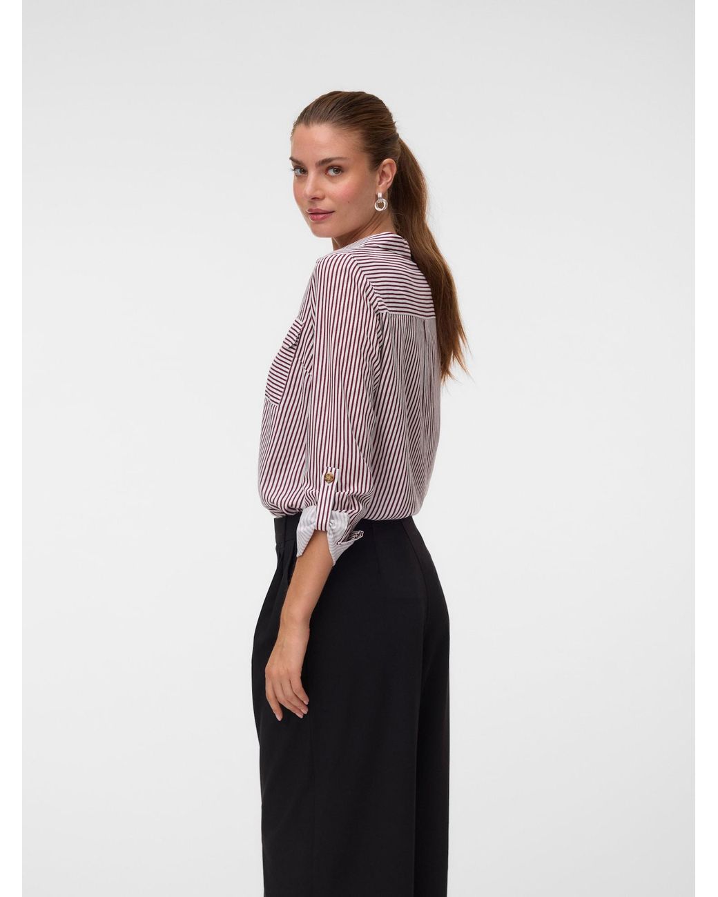 Vero Moda Purple Bluse Vmbumpy