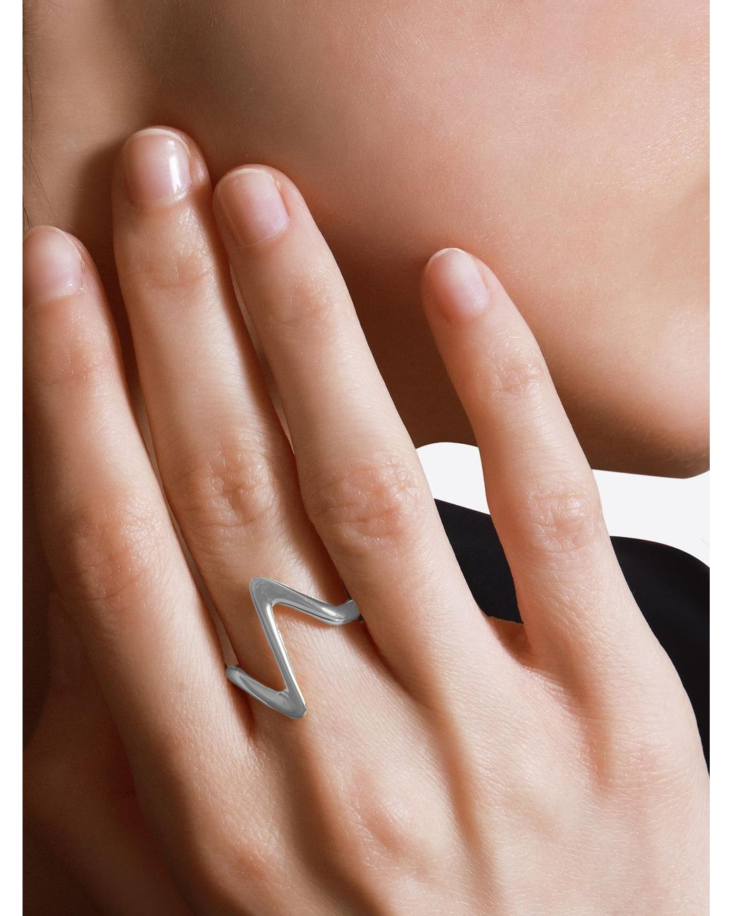 Heideman White Ring Persi