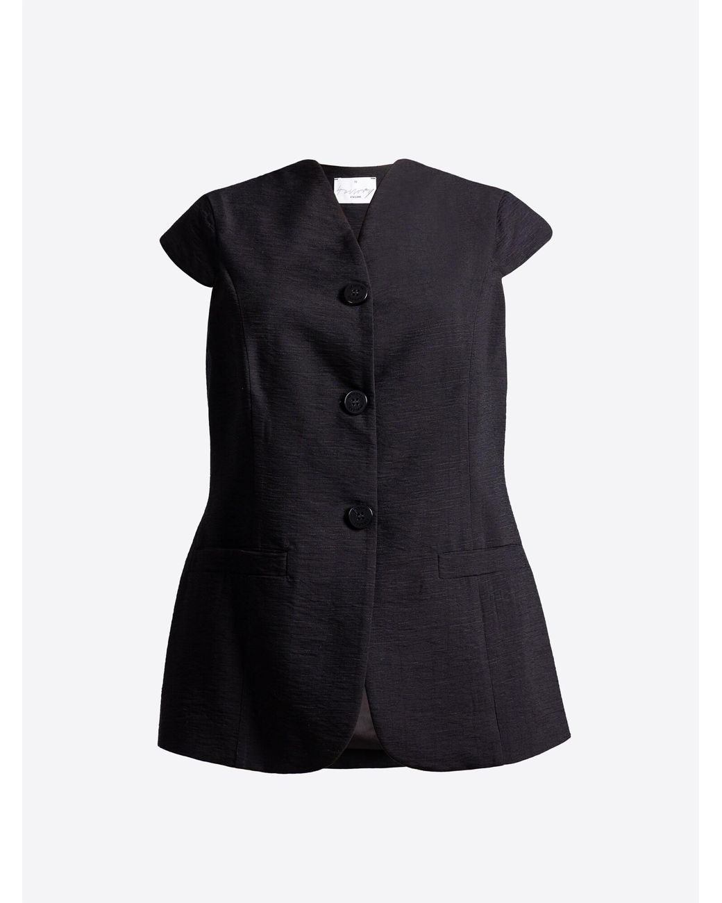 4TAILORS Black Weste Ringline