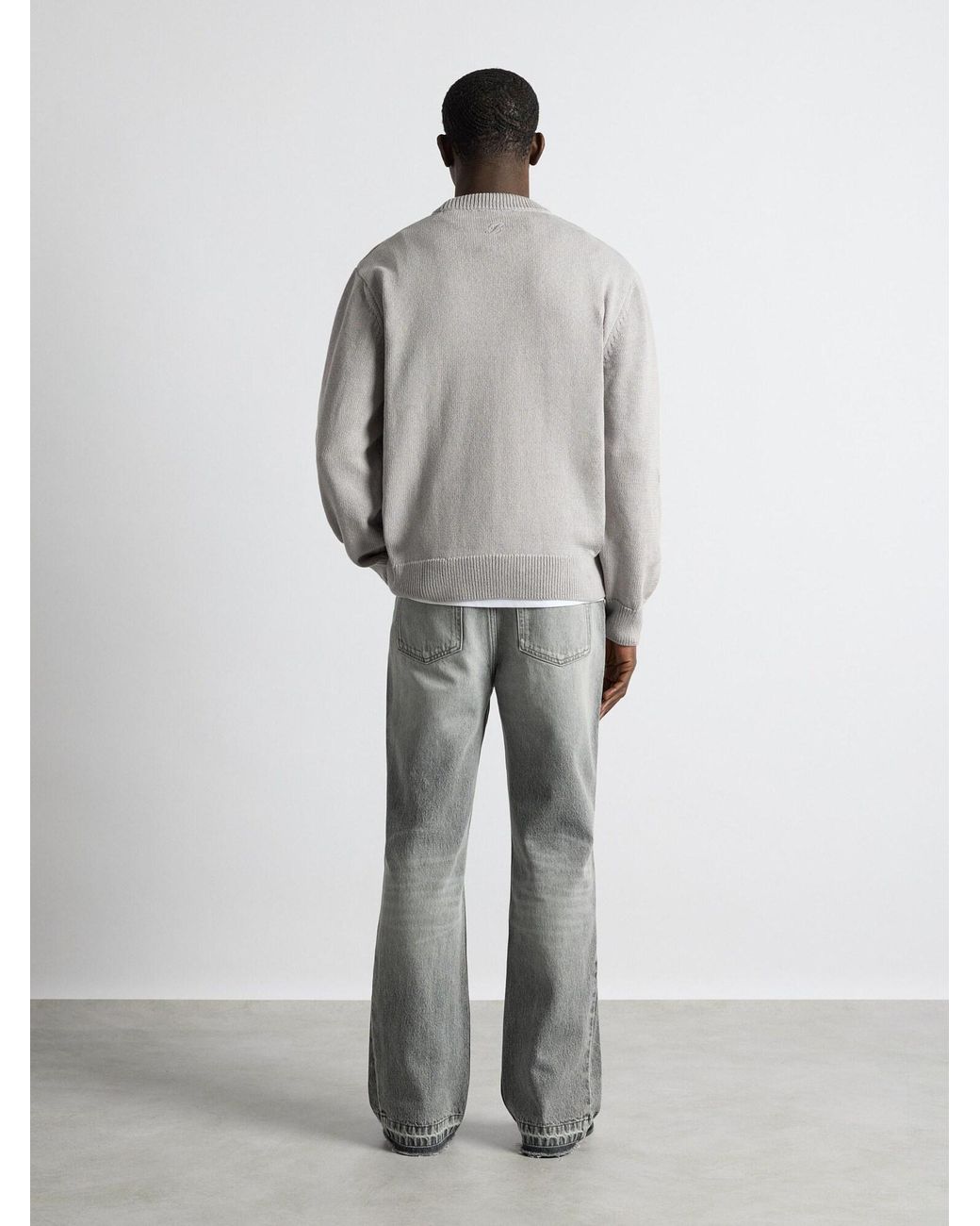 Burocs Pullover Knit in Gray für Herren
