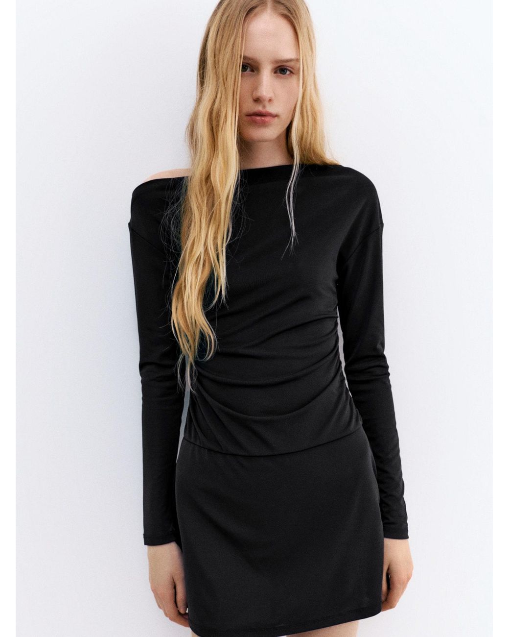 Pull&Bear Black Kleid