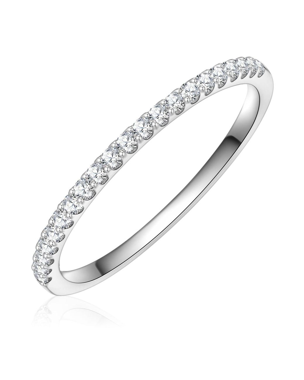 Trilani White Ring