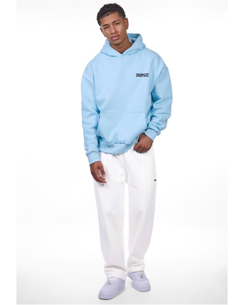 Dropsize Hose in White für Herren