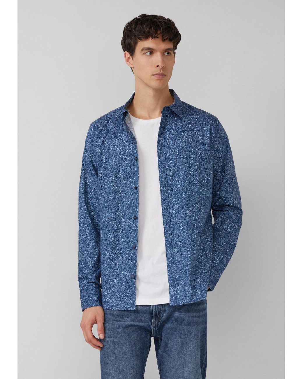 S.oliver Hemd in Blue für Herren