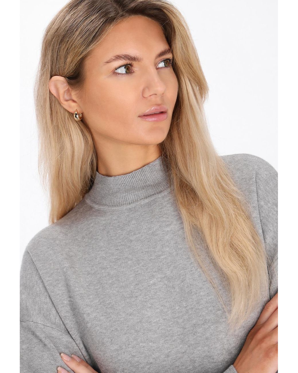 usha BLACK LABEL Gray Pullover
