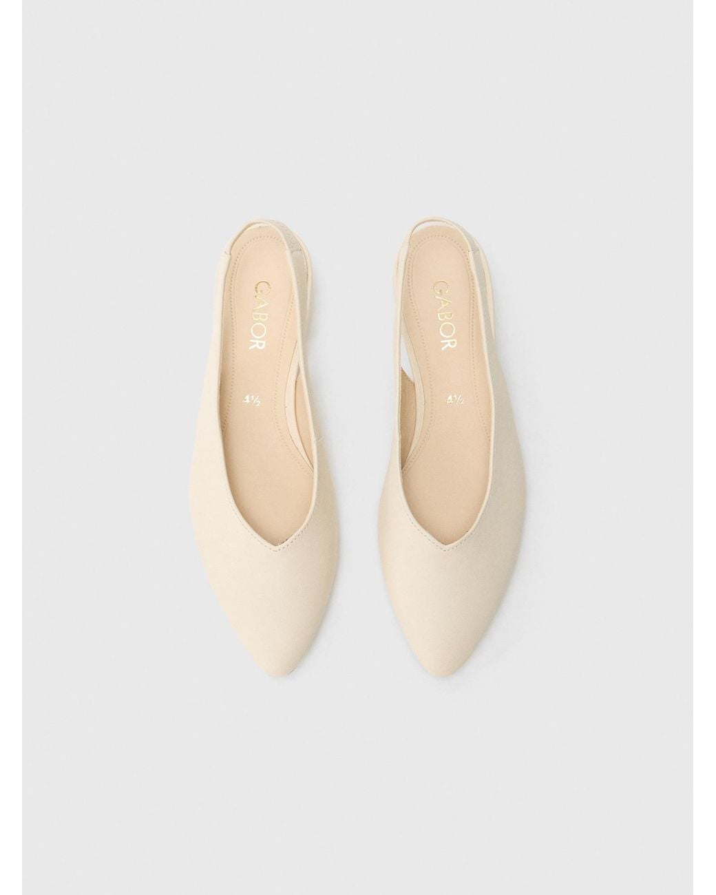 Gabor White Pumps