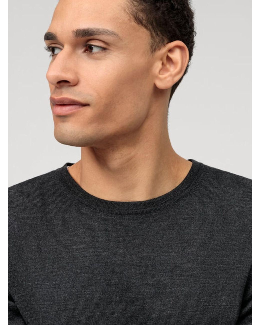 Olymp Pullover in Black für Herren