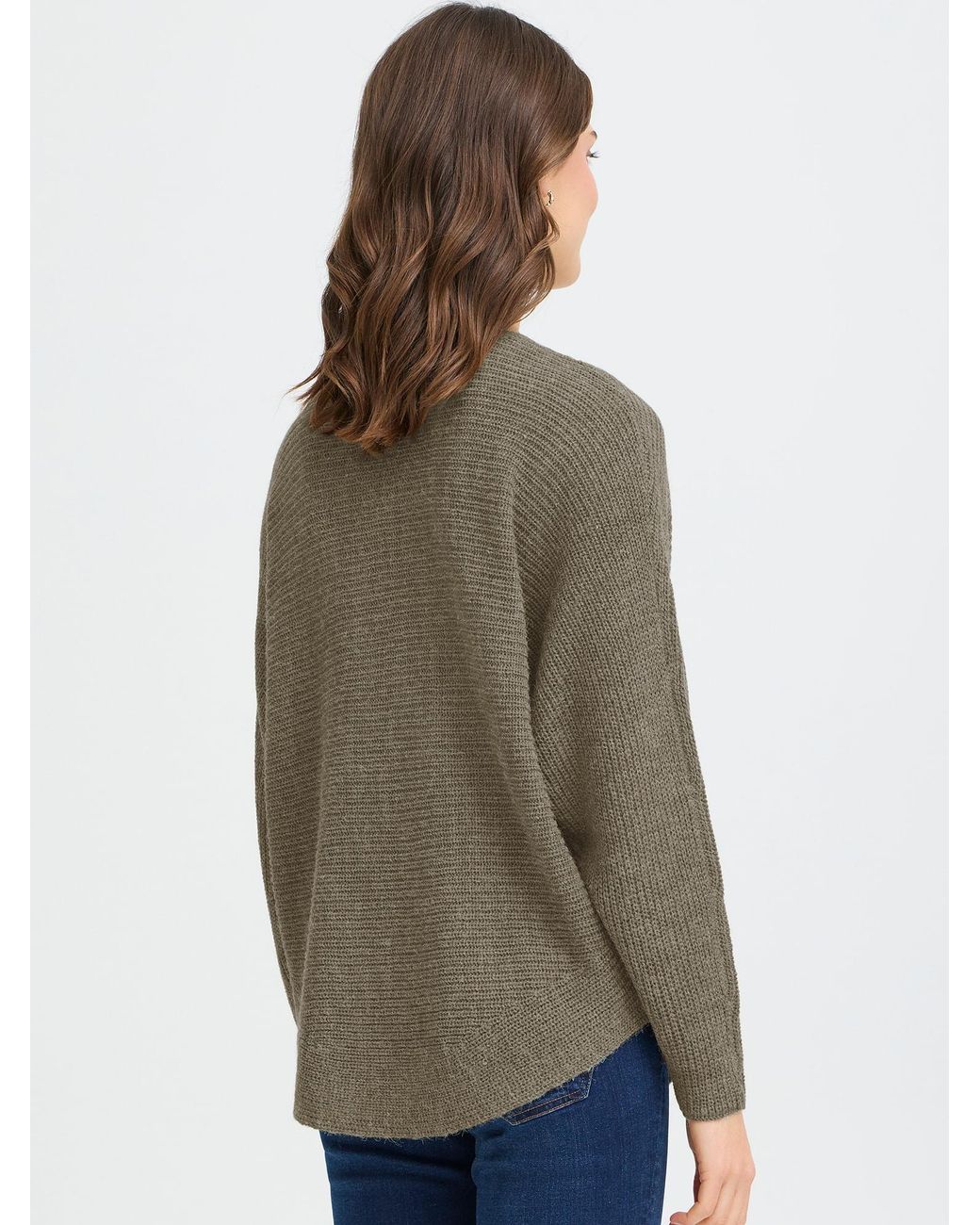 Fransa Gray Pullover Freretta